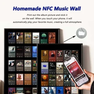 NFC Ntag213 klistremerker – 13.56MHz RFID-tagger (5-pack)