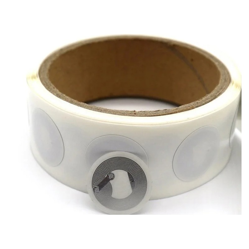 NFC Ntag213 klistremerker – 13.56 MHz RFID-tagger, 50-pakning