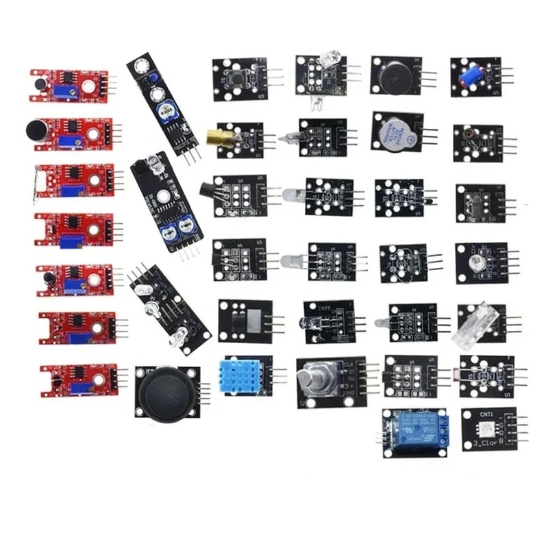 37-i-1 Sensorsett for Arduino og ESP32 – 37 moduler