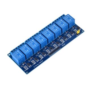 8-kanals 5V Relémodul med optokobler – 10A, for Arduino og ESP32