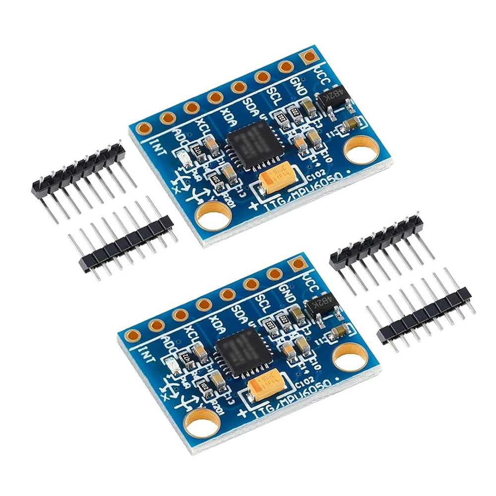 MPU6050 GY-521 3-akset gyroskop og akselerometer modul (I2C) for Arduino