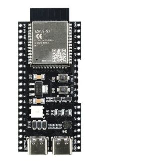 ESP32-S3 Utviklingskort N16R8 - 16MB Flash, 8MB PSRAM, Wi-Fi & BT, Type-C