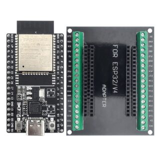 ESP32 Utviklingskort med GPIO-ekspansjonskort – USB-C, Wi-Fi & Bluetooth