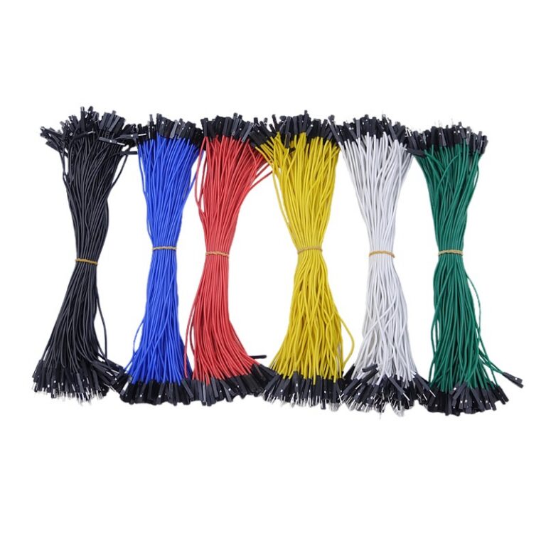Dupont-jumperkabler med 2,54 mm-kontakter